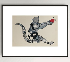 Ancienne sérigraphie de NIKI DE SAINT PHALLE (2)