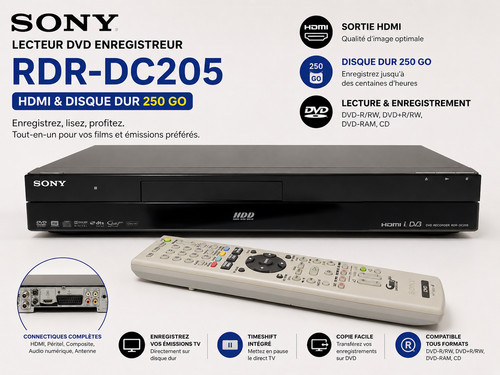 Sony rdr dc205 - sony, rdr-dc205