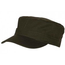 Casquette Militaire Kaki Verte Army Cubaine en Coton Kostra-Taille unique