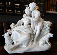 Biscuit de Sèvres - scène