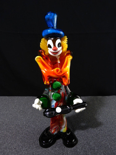 Sculpture statue clown en - sculpture,