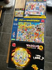 Lot 4 puzzles Jumbo complets