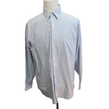 Chemise Chaps Oxford Bleue à