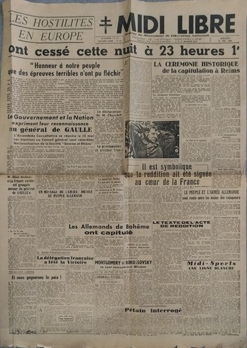 Ancien journal midi libre - ancien, 9