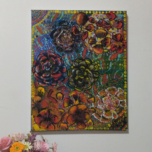 Tableau peinture abstraite