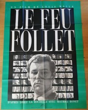 FEU FOLLET louis malle original LARGE french movie poster 