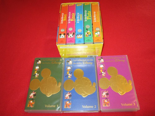 Lot vhs cassettes vidéo - de,