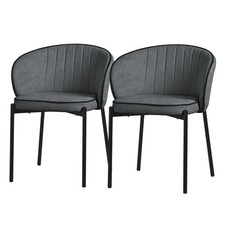 Set de 2 chaises de salle à