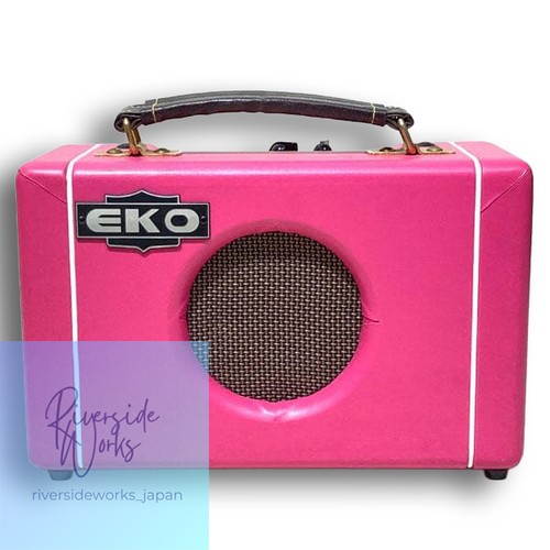 Eko guitar amp - eko, pink