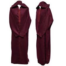 Coupe Large Marocain Laine Hiver Mélange Marron à Capuche Thobe Djellaba