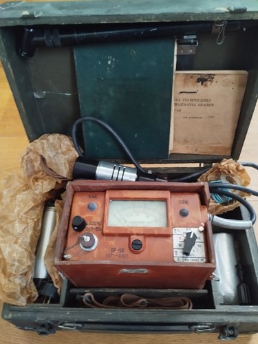 Compteur geiger 66 - geiger, dp-66