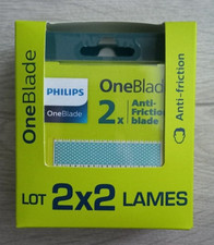 1 Lot De 4 Lames Oneblade neuve neuf pour RASOIR Philips Recharge One Blade