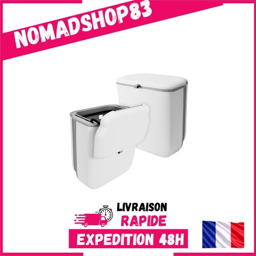 Poubelle murale pliable - 10, l