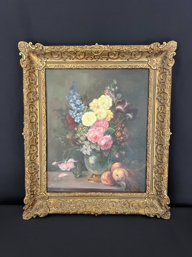 Nature morte aux fleurs - et,