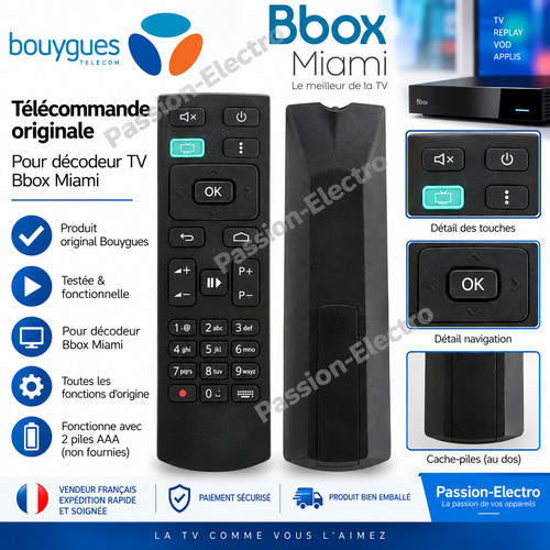 Télécommande originale - télécommande,
