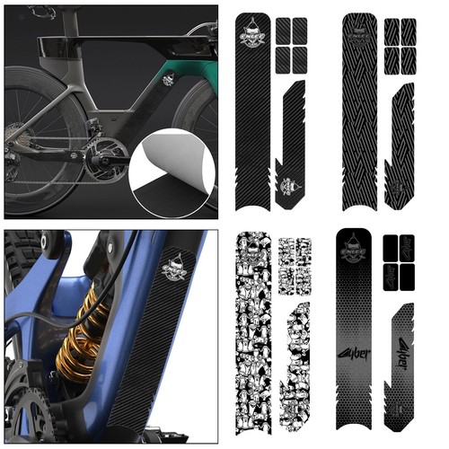 Autocollant cadre vélo - de, de