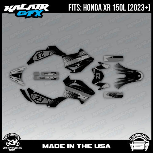 Graphics decal kit for honda - decal,