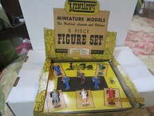 MINITOYS Railroad Accessory Set No. M94 8  Plastic Mini Figures Irvington N.J.