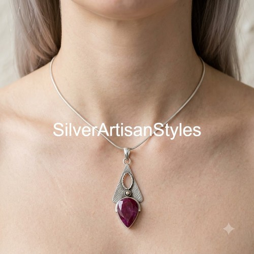 Pendentif créé ruby lab - pendentif,
