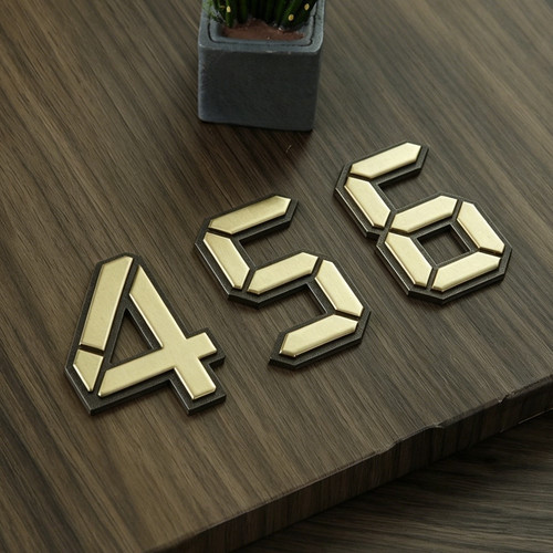 Numéros maison métal - numéros,