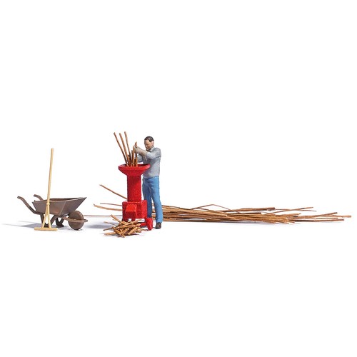 Jardinier avec broyeur - , et