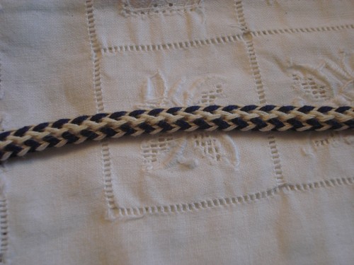 Ancien galon croquet tresse - croquet,