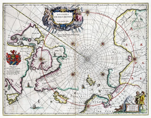 Reproduction carte ancienne - ,