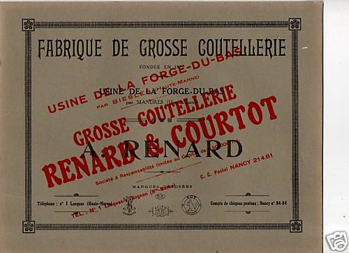 Catalogue grosse coutellerie - catalogue,