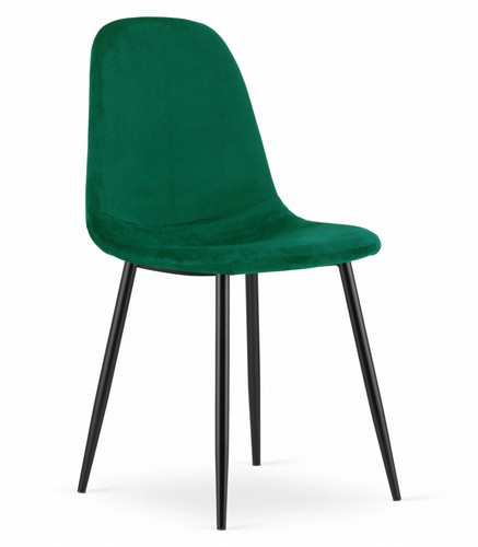 Fauteuil como velours vert - como,