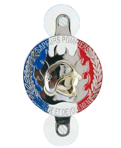 Plaque auto sapeurs pompier - plaque,