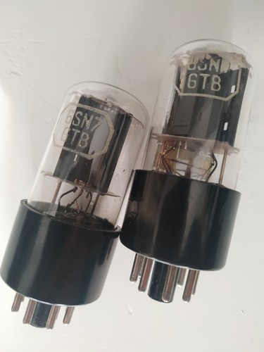 Sicte 6sn7gtb pair nos - 6sn7gtb,