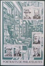 Feuillet F5601 Portraits de