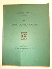 BIBLIOPHILIE ANNUAIRE POUR