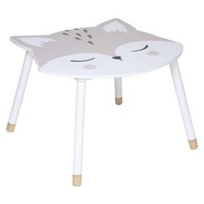Table Enfant Renard "Douceur" 64cm Blanc