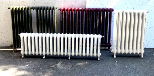 Suite quatre radiateurs en - de,