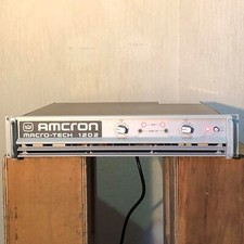 AMCRON MACRO-TECH Series 1201 Power Amplifier Audio Equipment Japan Near Mint