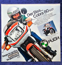 Puch Cobra 80 6GT, Original 1982 Advertising