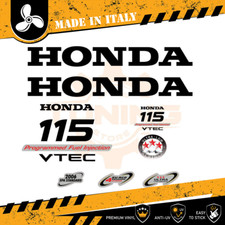 Décalcomanies adhésif Moteur hors-bord Honda 115 Ch Four Stroke - V-Tec
