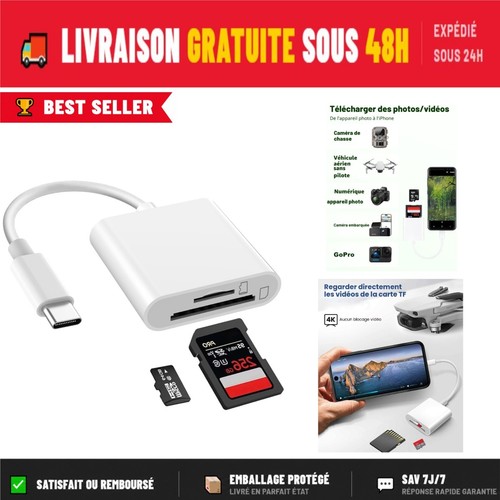 Lecteur carte usb sd - lecteur, de