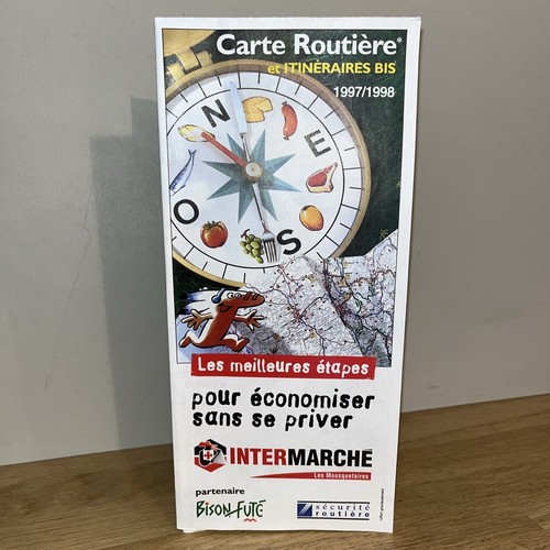 Ancienne carte routière - carte,