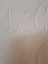 Drap Ancien en Lin 240 cm de