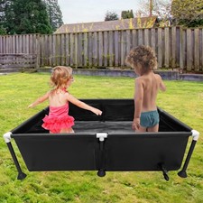 Piscine Pour Chien En PVC Antidérapante, Très Résistante, Idéale Pour