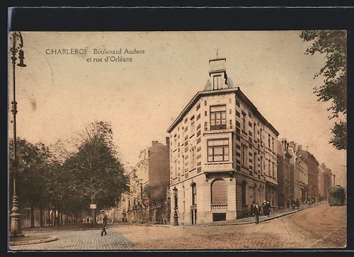 Cpa charleroi boulevard - cpa,