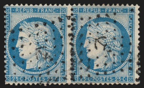 60c cérès 25c bleu - 25c, type