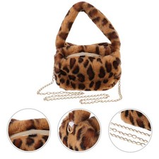  Sac léopard en peluche