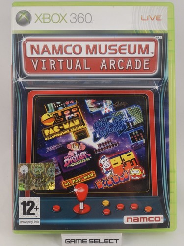 Namco museum virtual - namco,