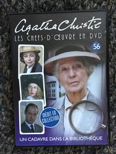 AGATHA CHRISTIE  n° 56 - UN CADAVRE DANS LA BIBLIOTHÈQUE  - DVD 📀 