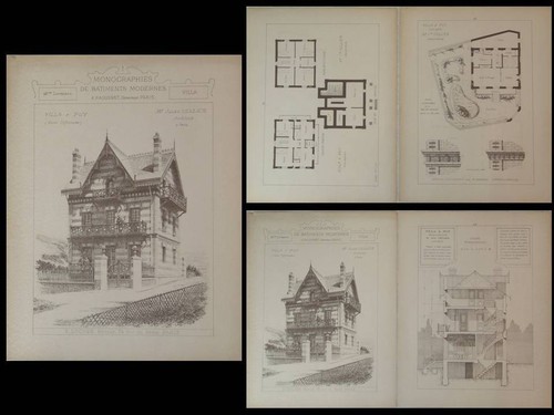 Villa puy varin gravures - villa, a