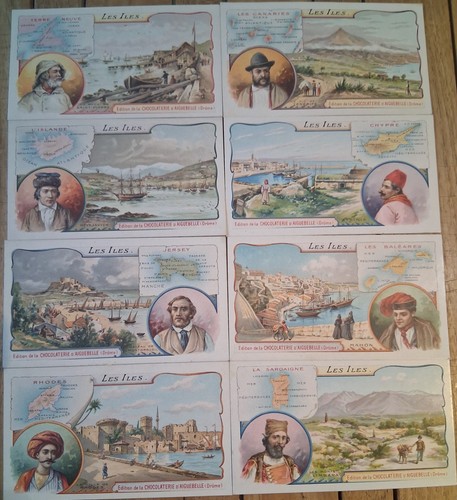 Chromos les iles - les,