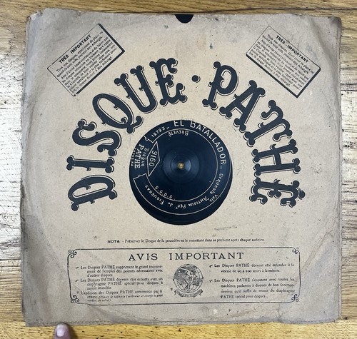 Disques pathe centre - pathe,